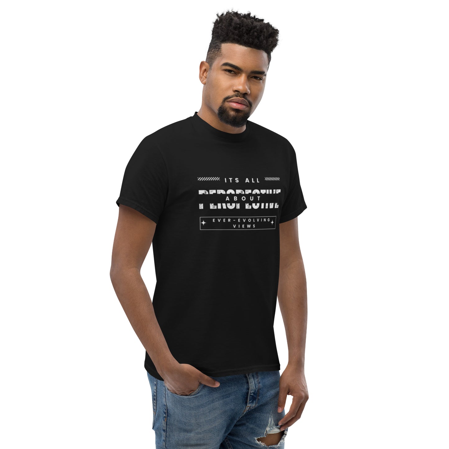 It's all about perspective Unisex tee