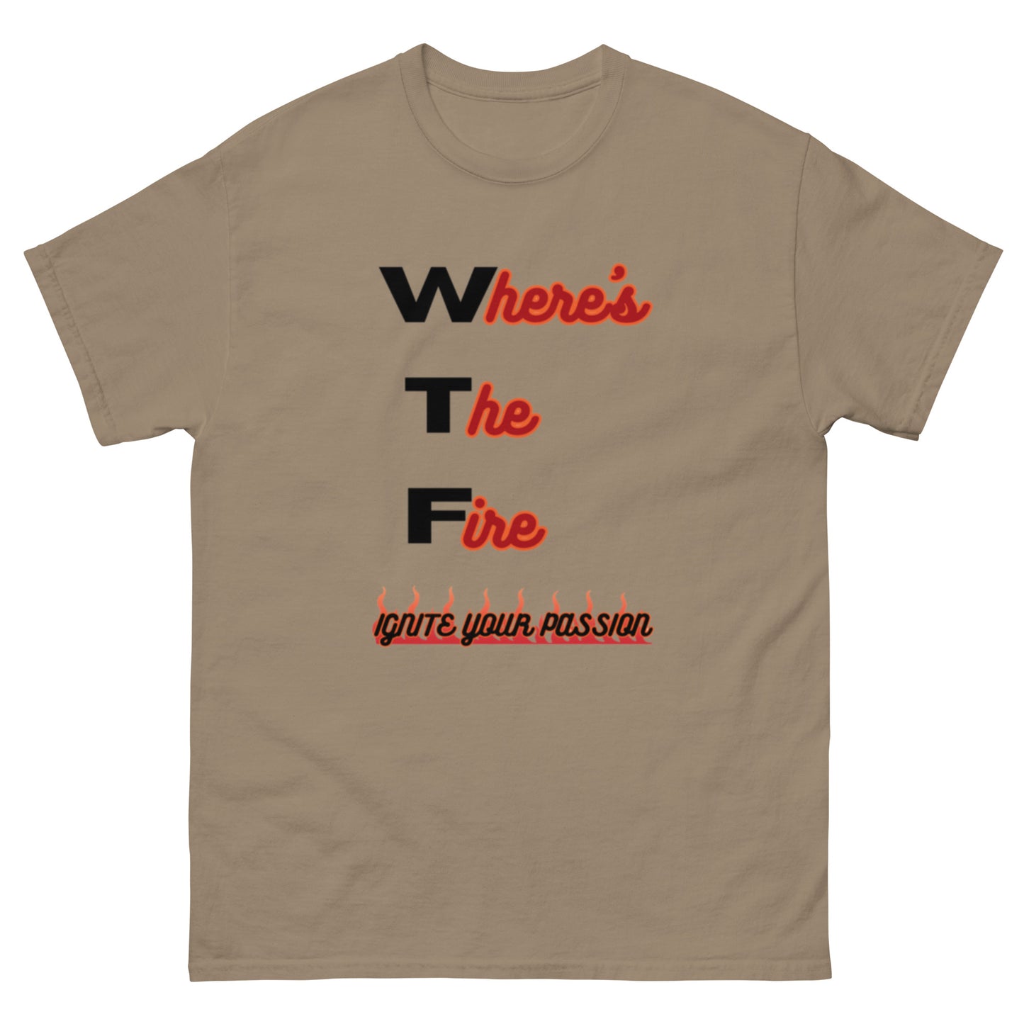 Where's The Fire Unisex tee