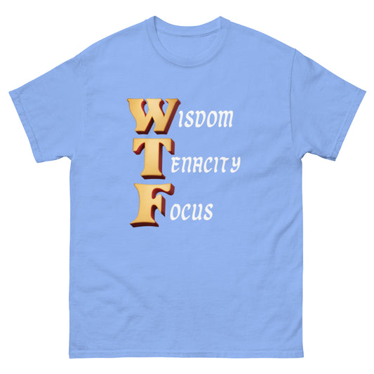 Wisdom Tenacity Focus Unisex tee