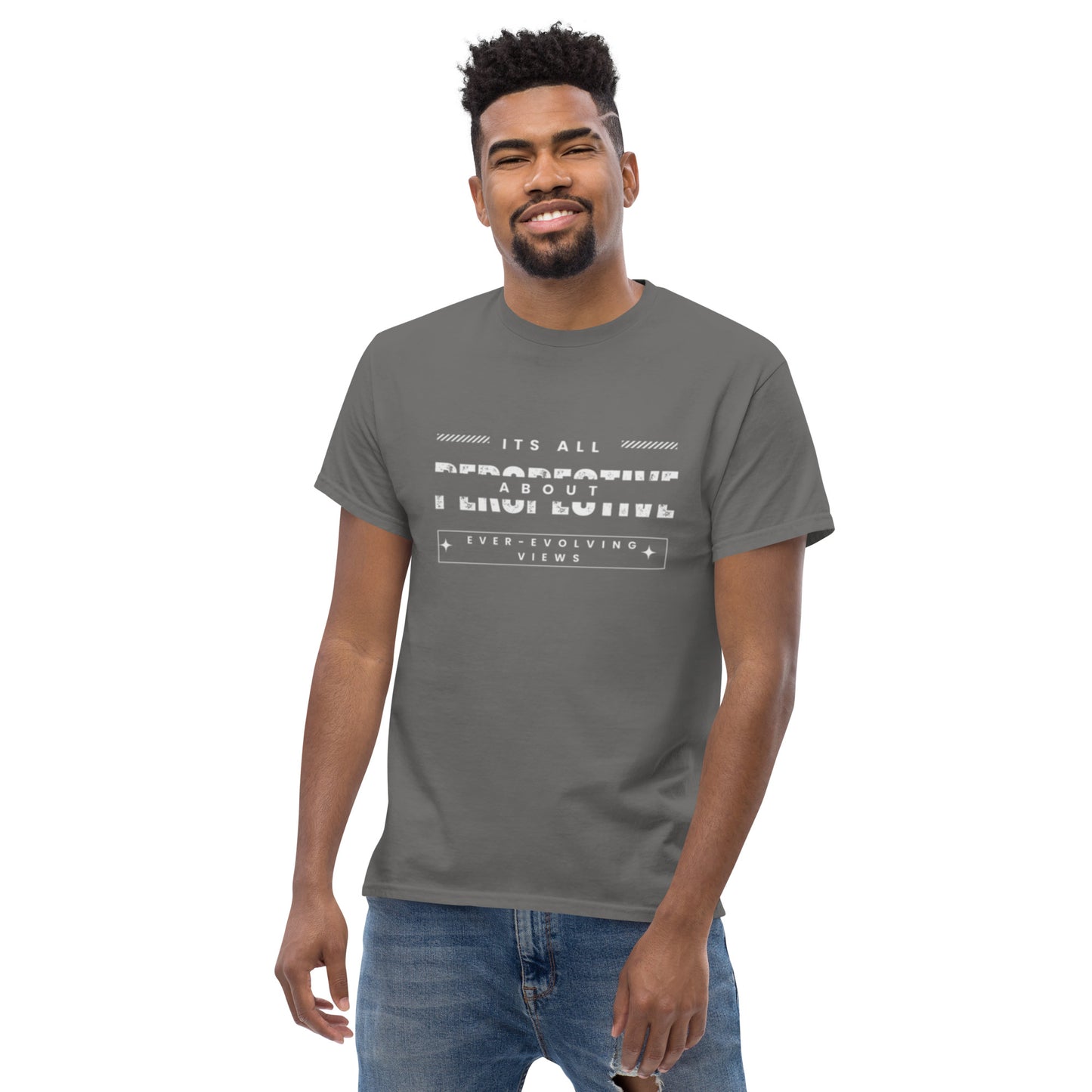 It's all about perspective Unisex tee