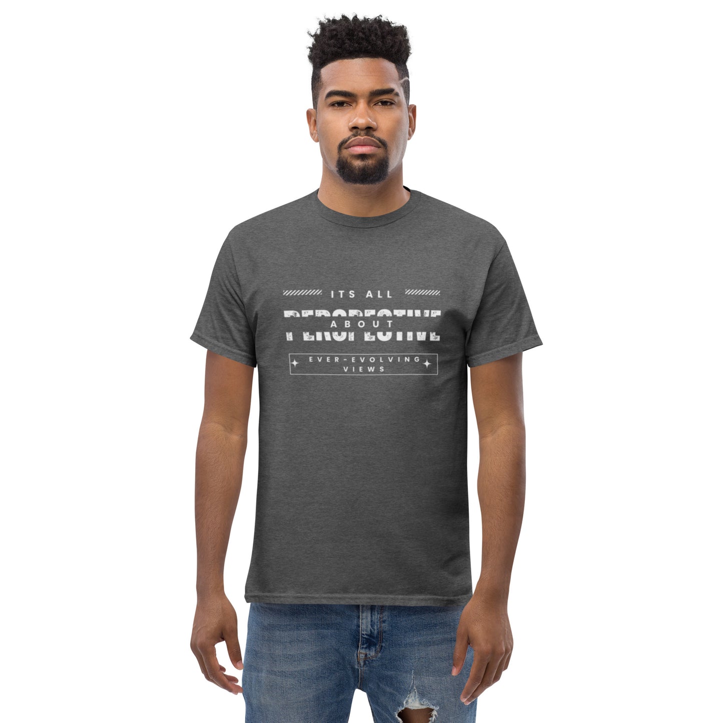 It's all about perspective Unisex tee