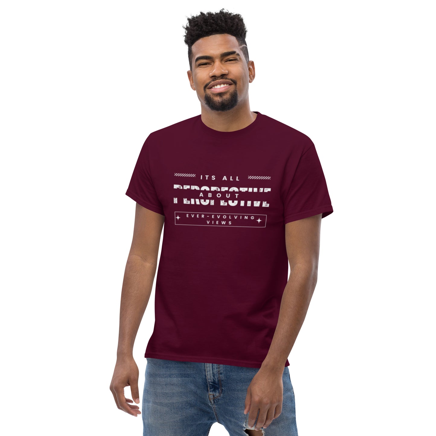 It's all about perspective Unisex tee