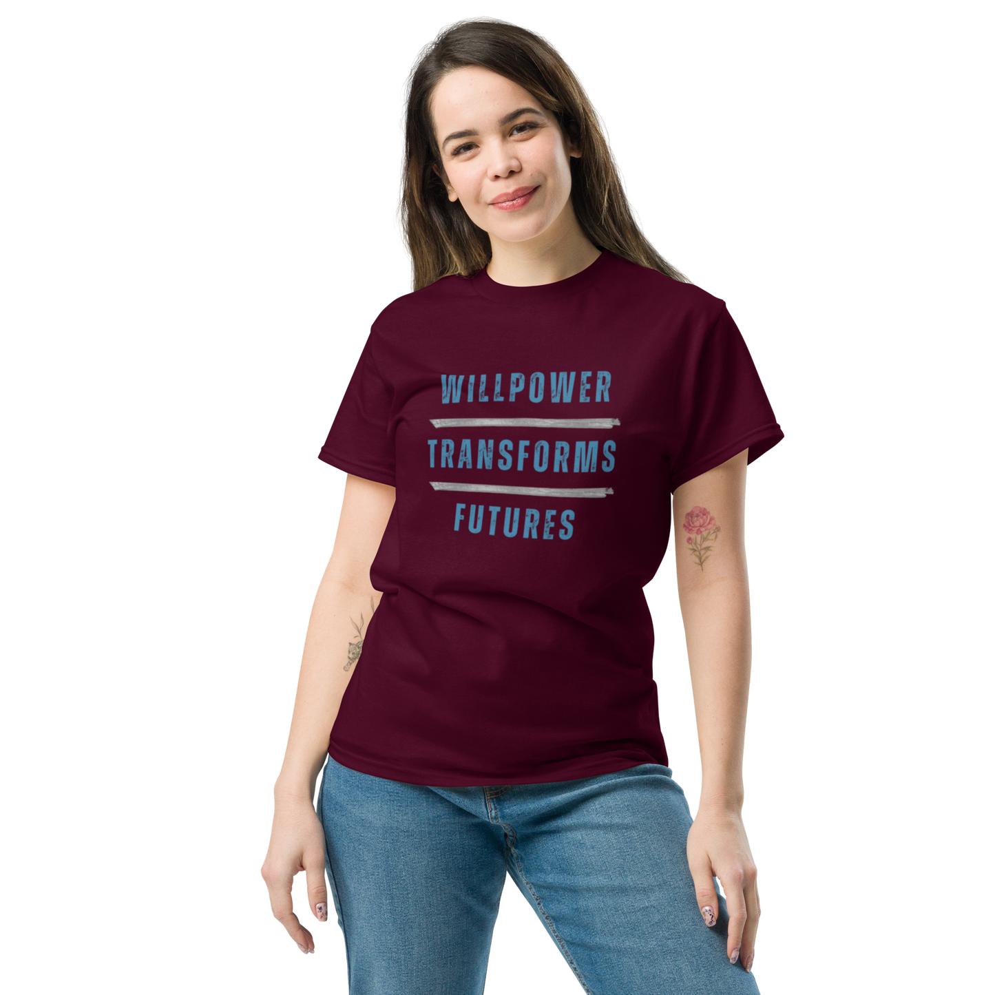 Willpower Transforms Futures Unisex tee