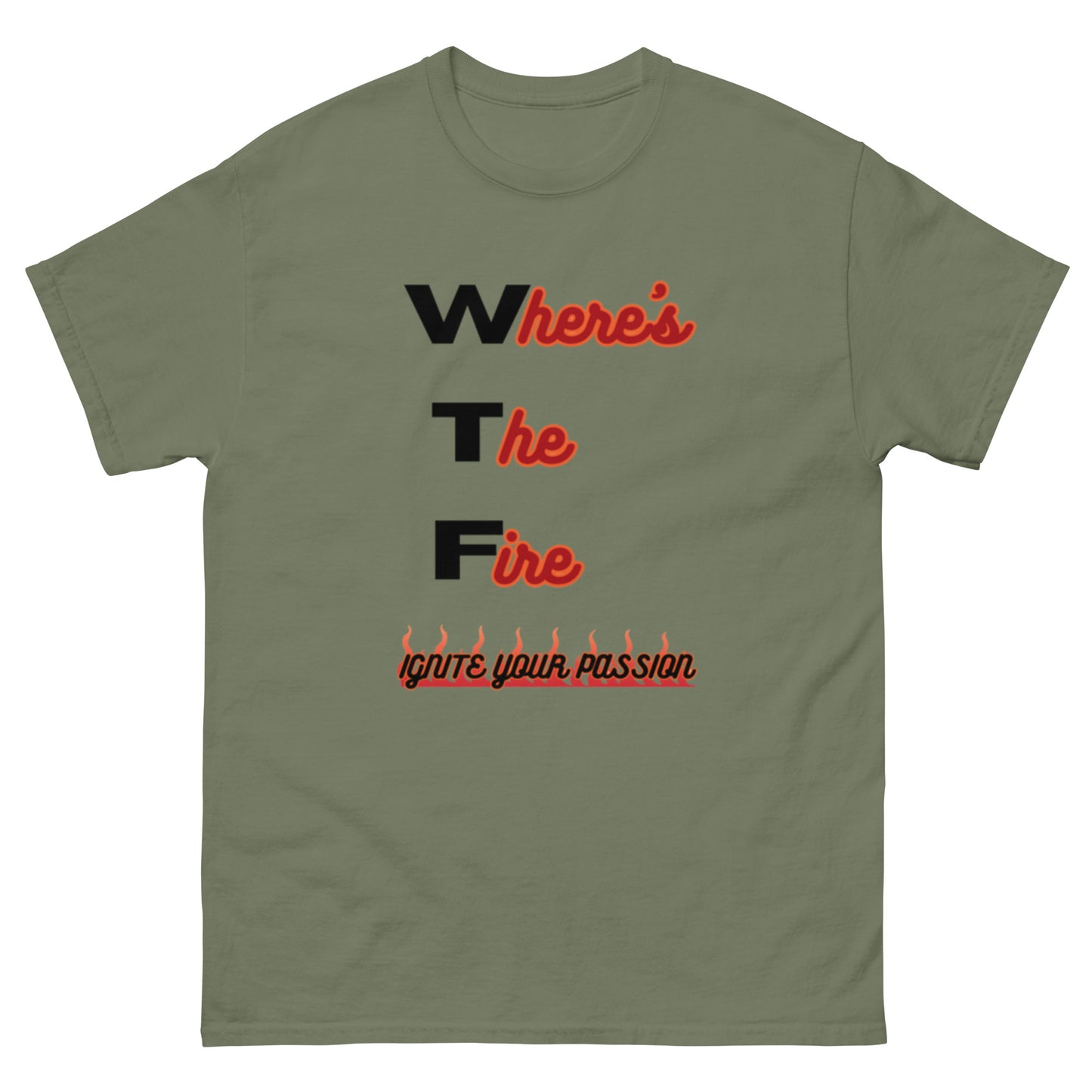 Where's The Fire Unisex tee