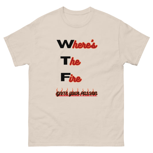 Where's The Fire Unisex tee