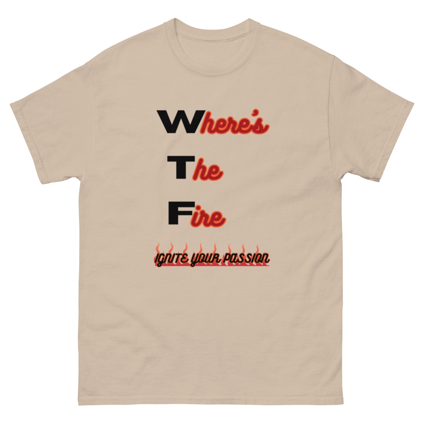 Where's The Fire Unisex tee